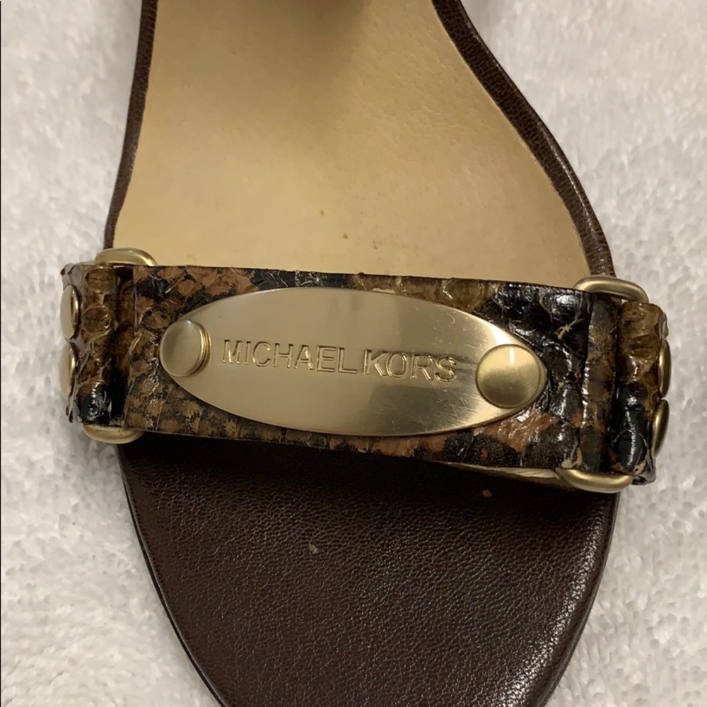 Michael Kors Python High Heel Sandal - image 3